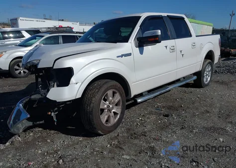 2010 Ford F150 Supercrew из США, поврежденный, VIN 1FTFW1CV5AFD08480